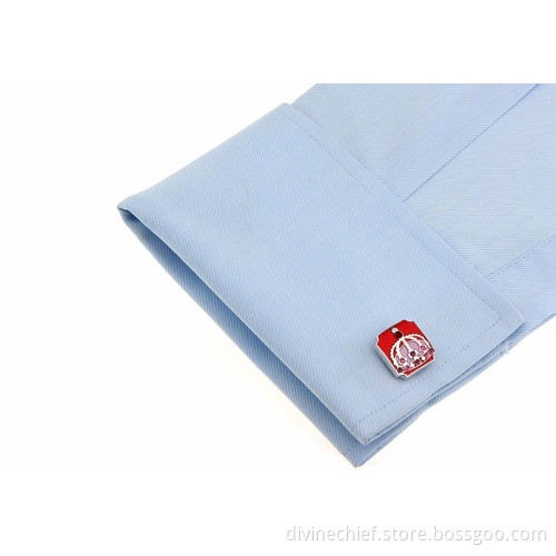 Very Novelty Wedding Cufflinks For Men, Custom Brass Man's Shirt Cufflinks